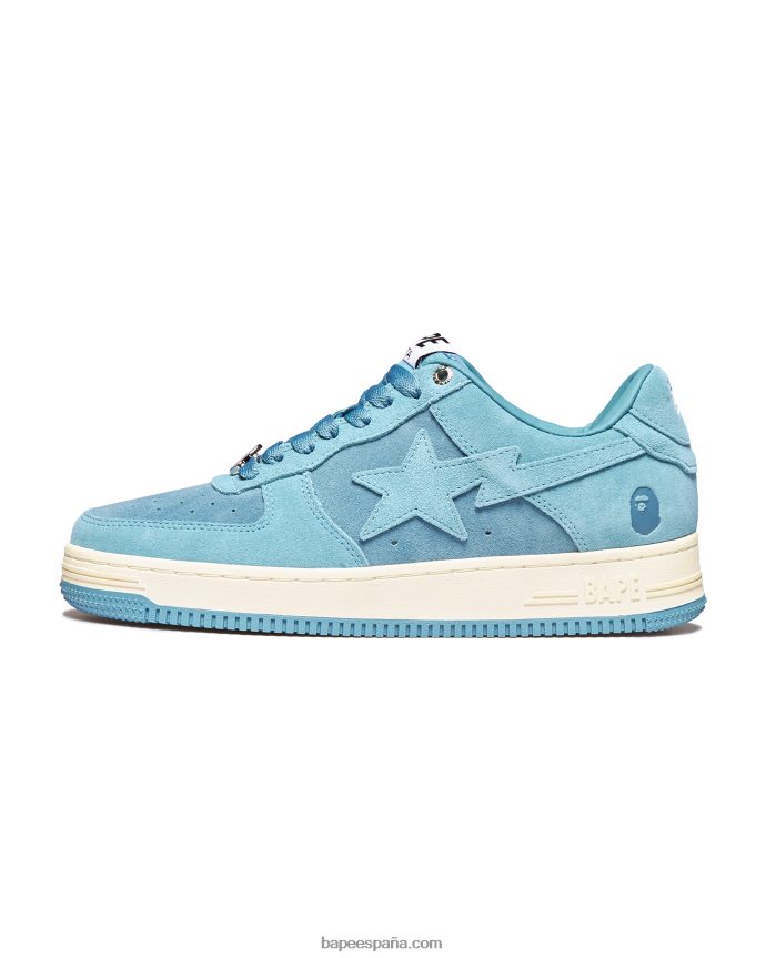 mujer A Bathing Ape zapatillas 288PLL1248 azul claro