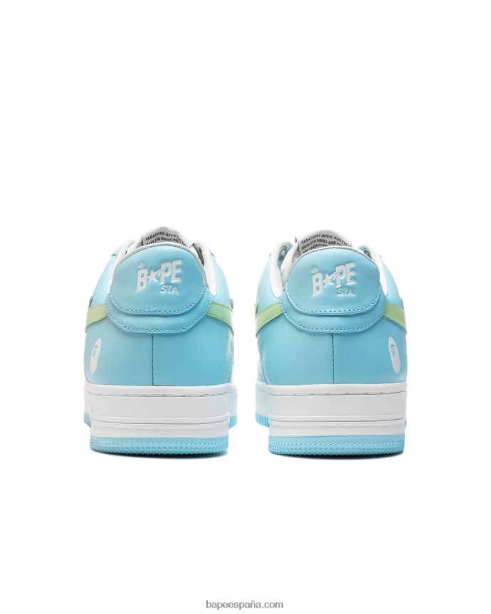 mujer A Bathing Ape zapatillas 288PLL1251 azul