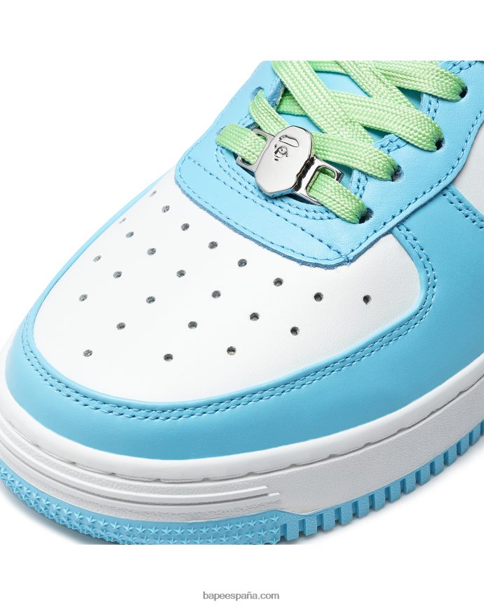 mujer A Bathing Ape zapatillas 288PLL1251 azul