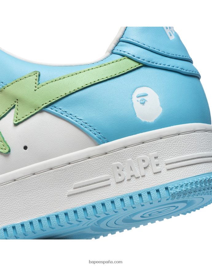 mujer A Bathing Ape zapatillas 288PLL1251 azul