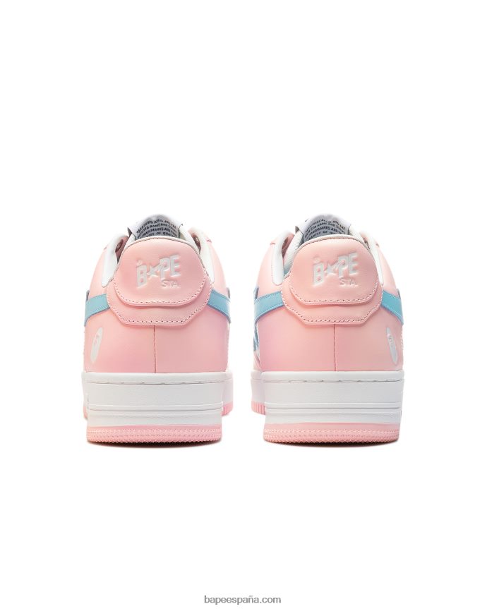 mujer A Bathing Ape zapatillas 288PLL1253 rosa