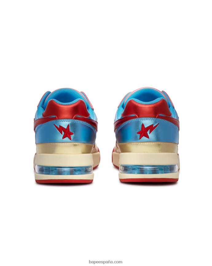 mujer A Bathing Ape zapatillas road sta 288PLL1243 azul