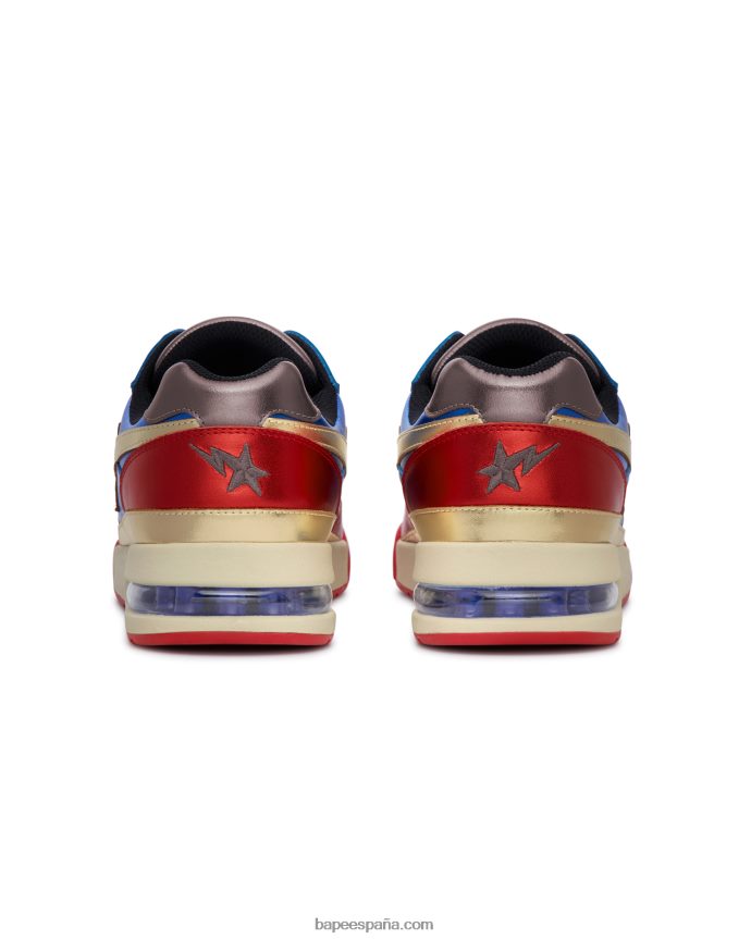 mujer A Bathing Ape zapatillas road sta 288PLL1245 azul