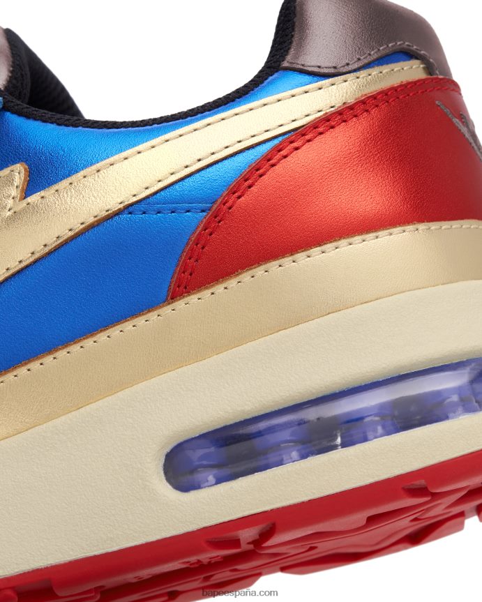 mujer A Bathing Ape zapatillas road sta 288PLL1245 azul