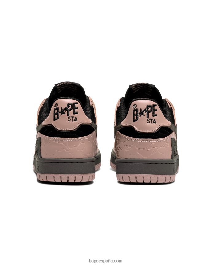 mujer A Bathing Ape zapatillas sk8 sta 288PLL1193 rosa