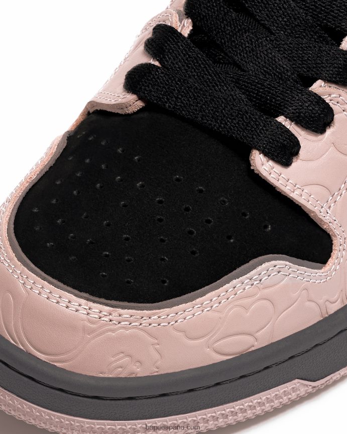 mujer A Bathing Ape zapatillas sk8 sta 288PLL1193 rosa