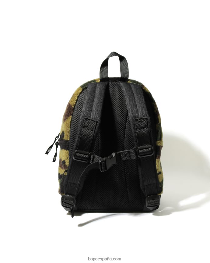 niños A Bathing Ape Mochila 1st camo boa shark 288PLL1797 ejercito verde