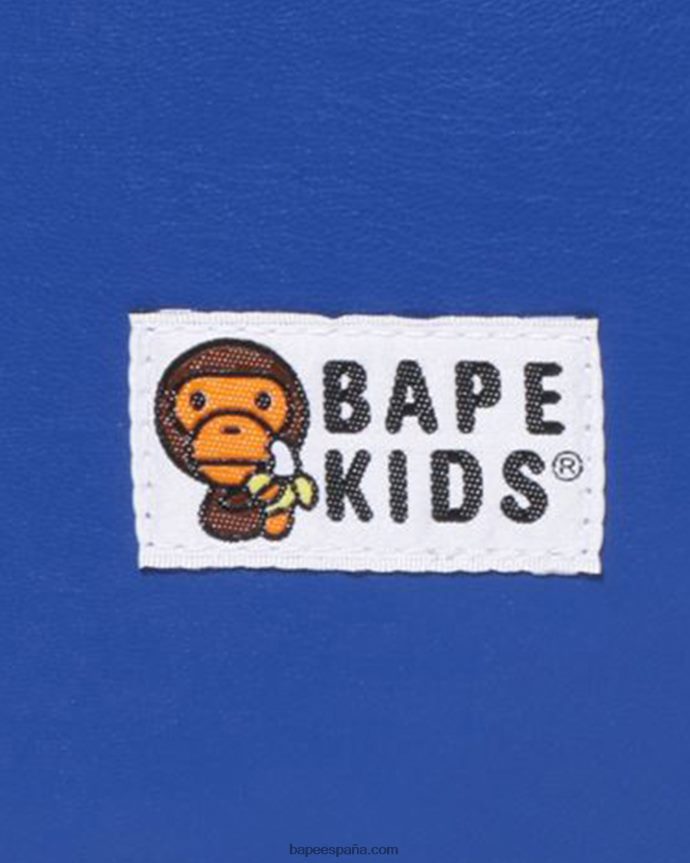 niños A Bathing Ape bolso de hombro de carreras baby milo 288PLL1730 azul