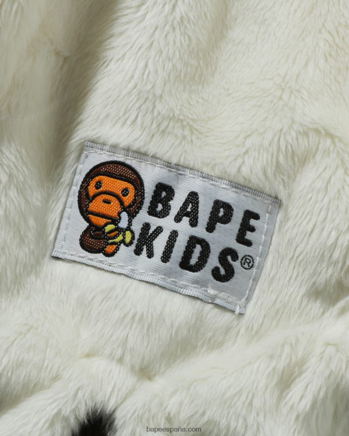 niños A Bathing Ape calentador de cuello baby milo friends 288PLL1757 blanco
