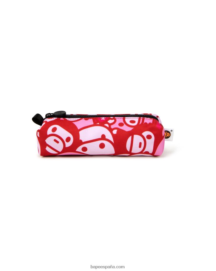 niños A Bathing Ape estuche para lápices bebe milo 288PLL1090 rosa