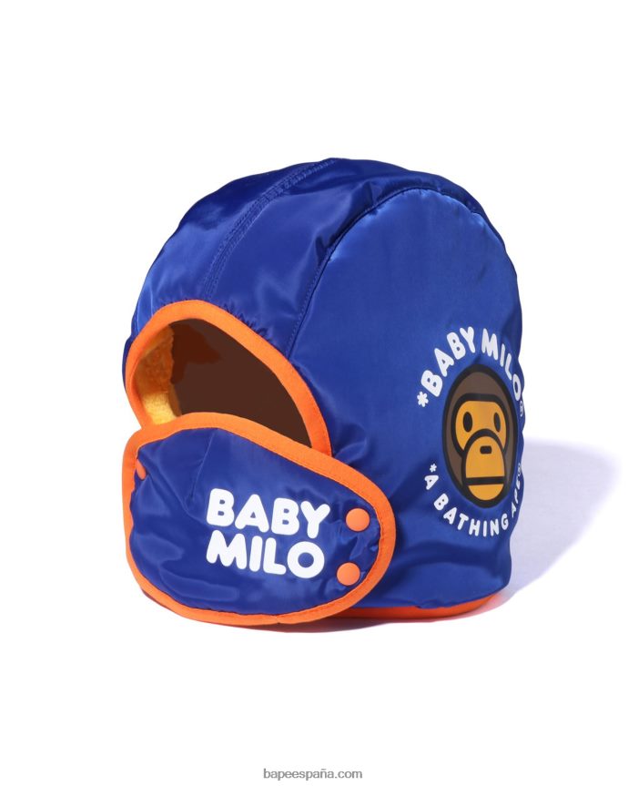 niños A Bathing Ape gorra de bebe milo 288PLL1714 azul