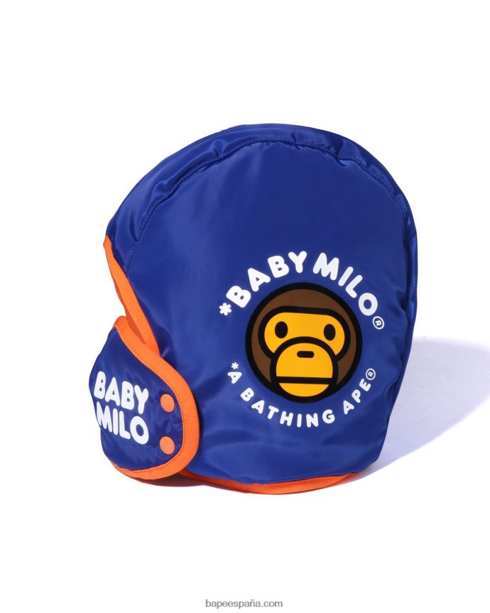 niños A Bathing Ape gorra de bebe milo 288PLL1714 azul