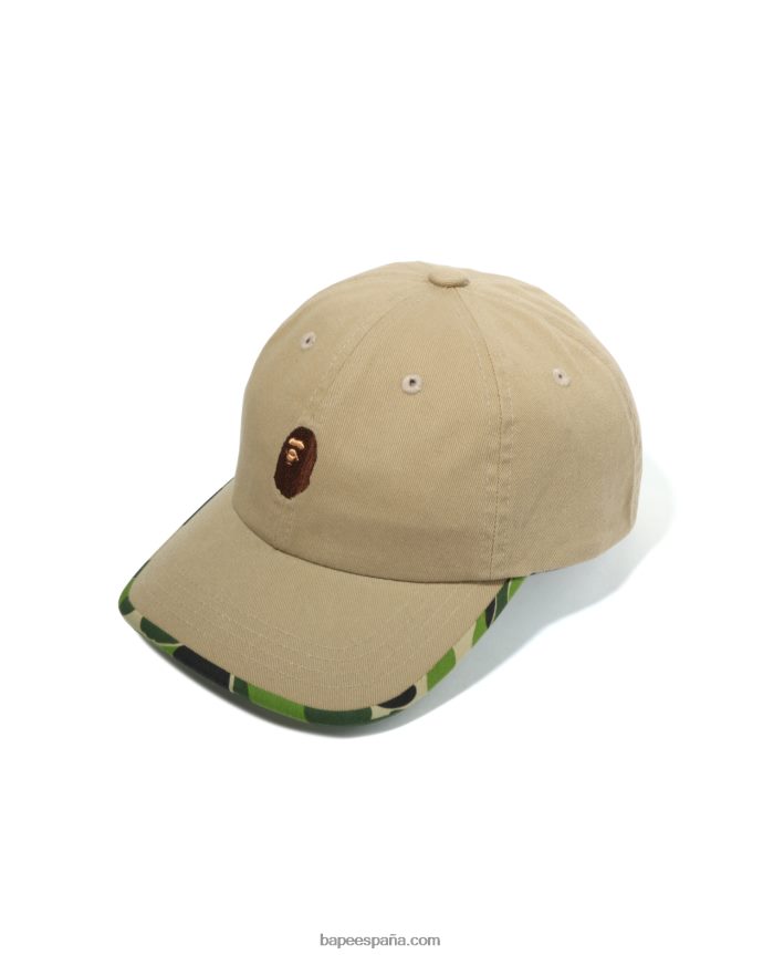 niños A Bathing Ape gorra de camuflaje abc 288PLL1691 beige
