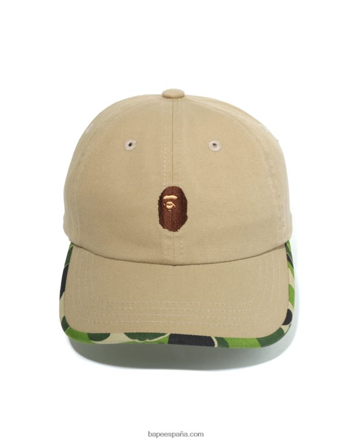niños A Bathing Ape gorra de camuflaje abc 288PLL1691 beige