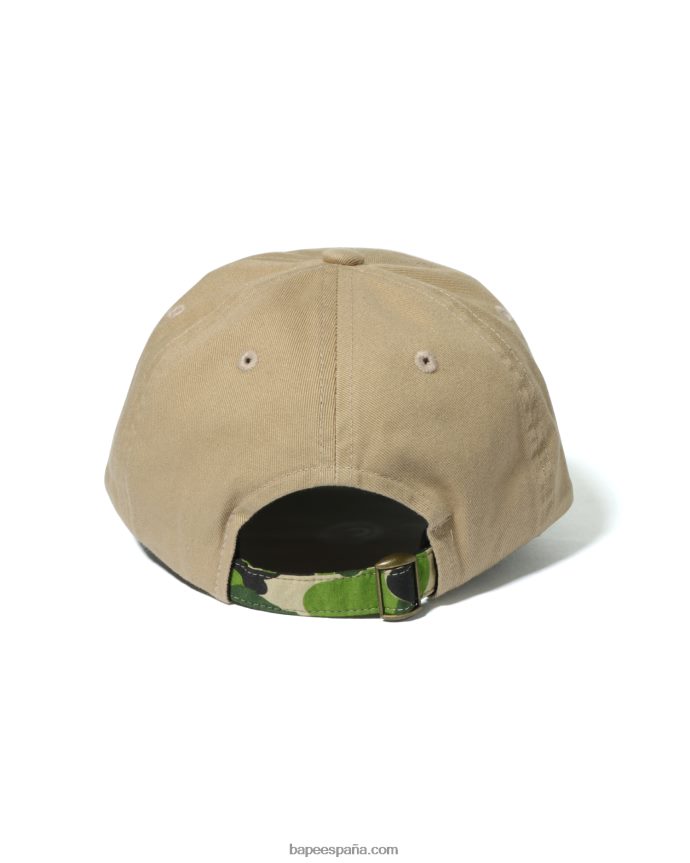 niños A Bathing Ape gorra de camuflaje abc 288PLL1691 beige
