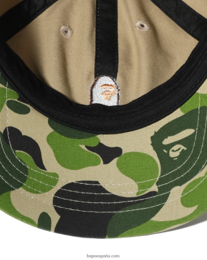 niños A Bathing Ape gorra de camuflaje abc 288PLL1691 beige