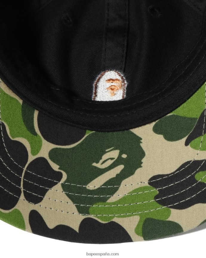niños A Bathing Ape gorra de camuflaje abc 288PLL1692 negro