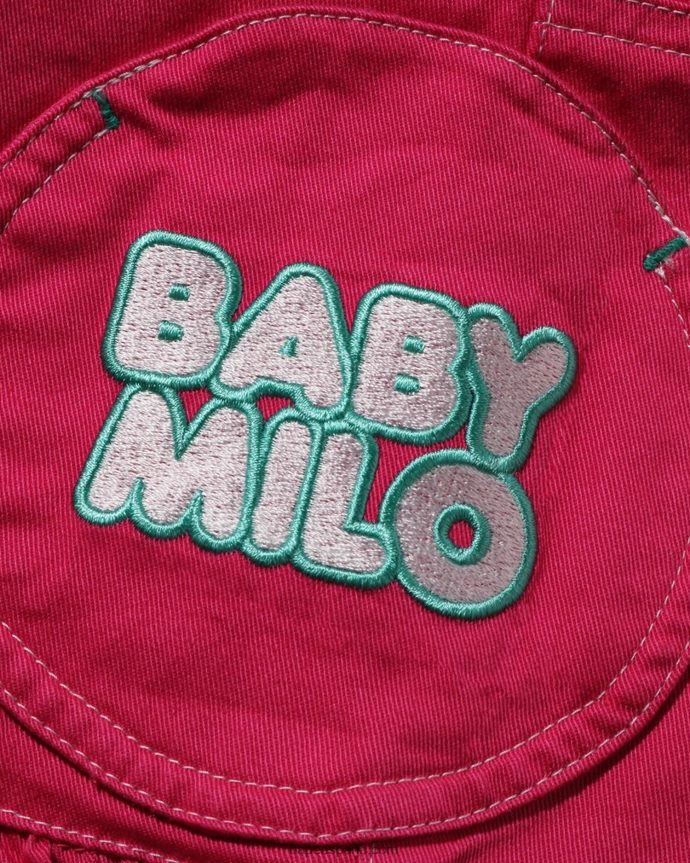 niños A Bathing Ape shorts baby milo con bolsillos 288PLL1601 rosa carmín