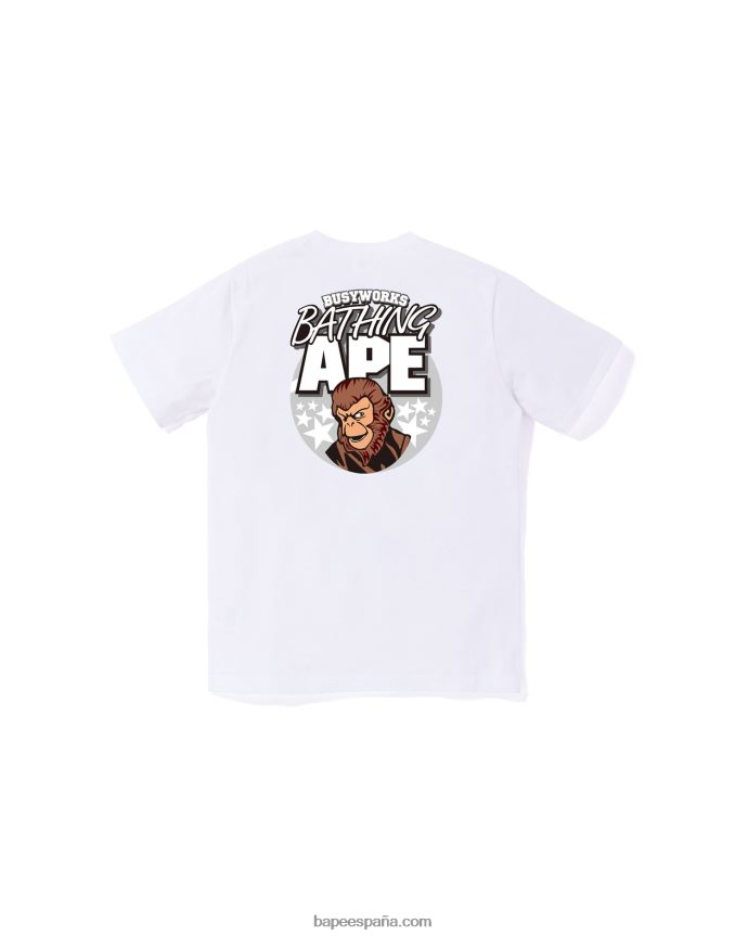 niños A Bathing Ape camiseta jr 288PLL1362 blanco