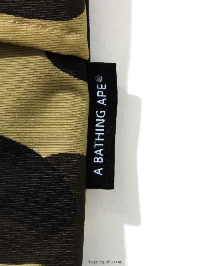niños A Bathing Ape Chaqueta 1st Camo 4way 288PLL1755 amarillo