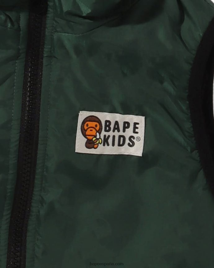 niños A Bathing Ape Chaqueta 1st Camo 4way 288PLL1755 amarillo