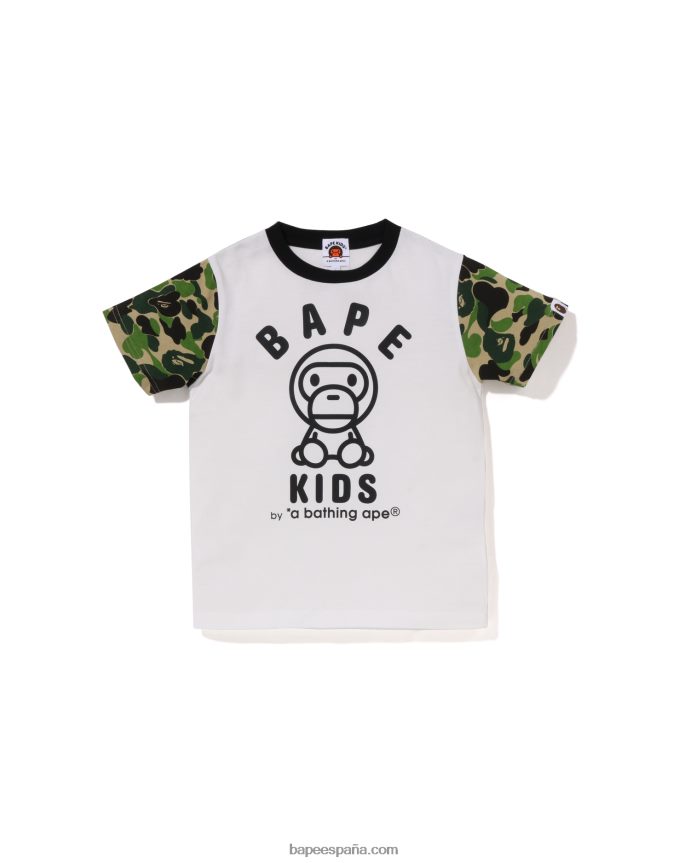 niños A Bathing Ape abc camo baby milo set de regalo 288PLL1296 ejercito verde