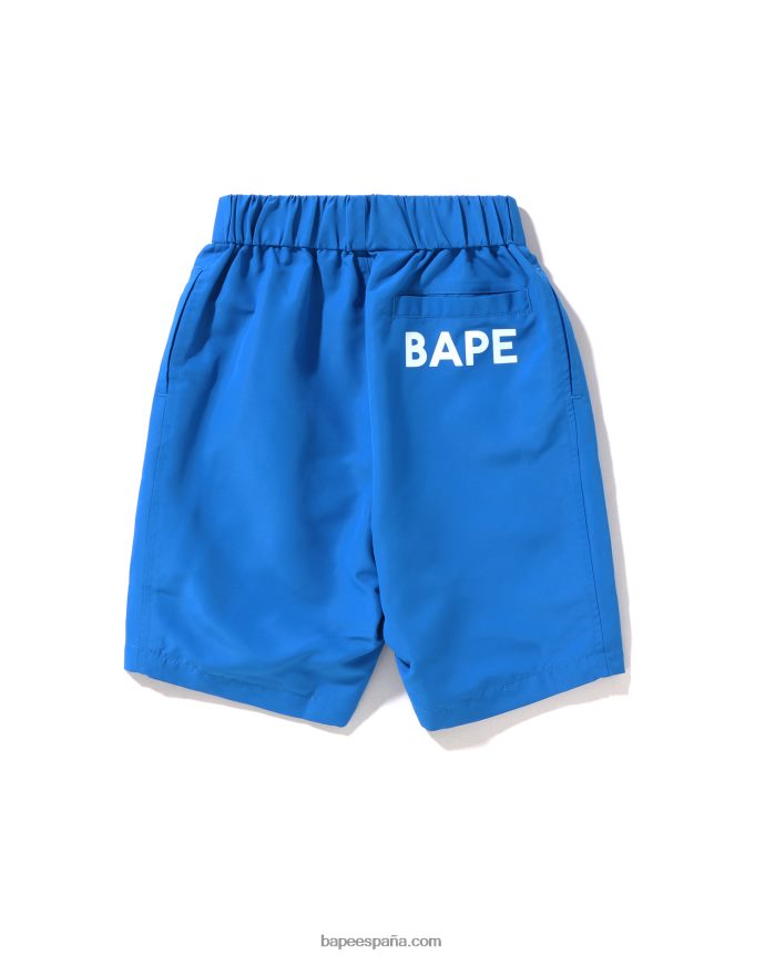 niños A Bathing Ape bolsa de verano vacaciones playa 288PLL1594 azul