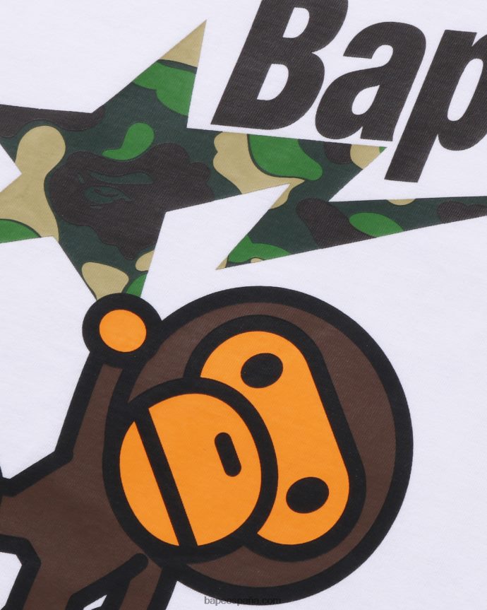 niños A Bathing Ape club de entrenamiento de bolsa de verano 288PLL1591 negro