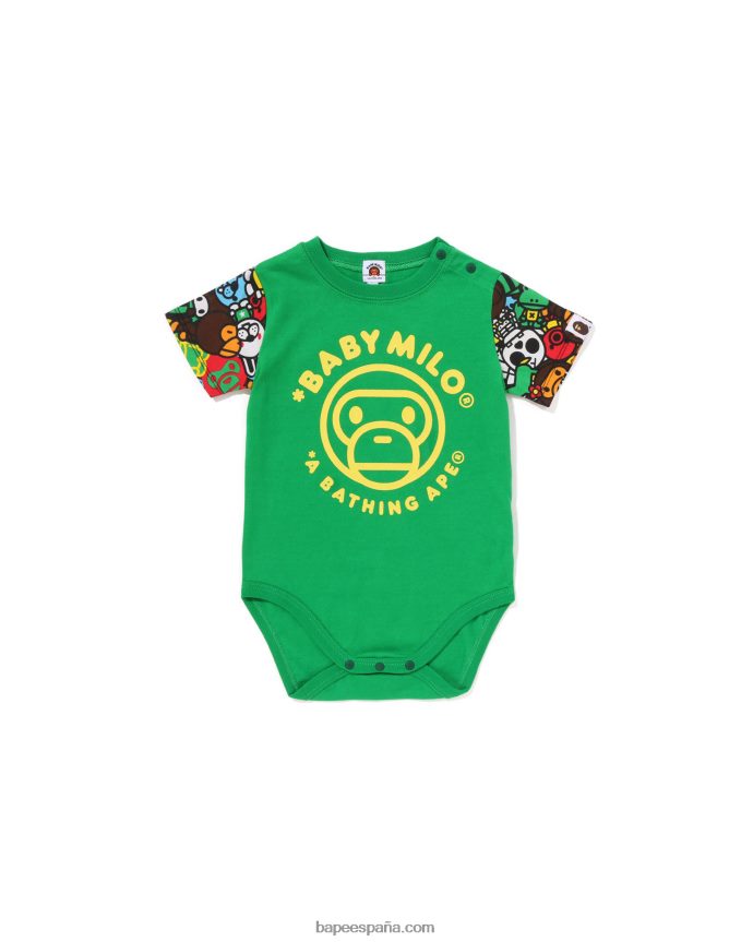niños A Bathing Ape set de regalo milo all safari 288PLL1391 Esmeralda