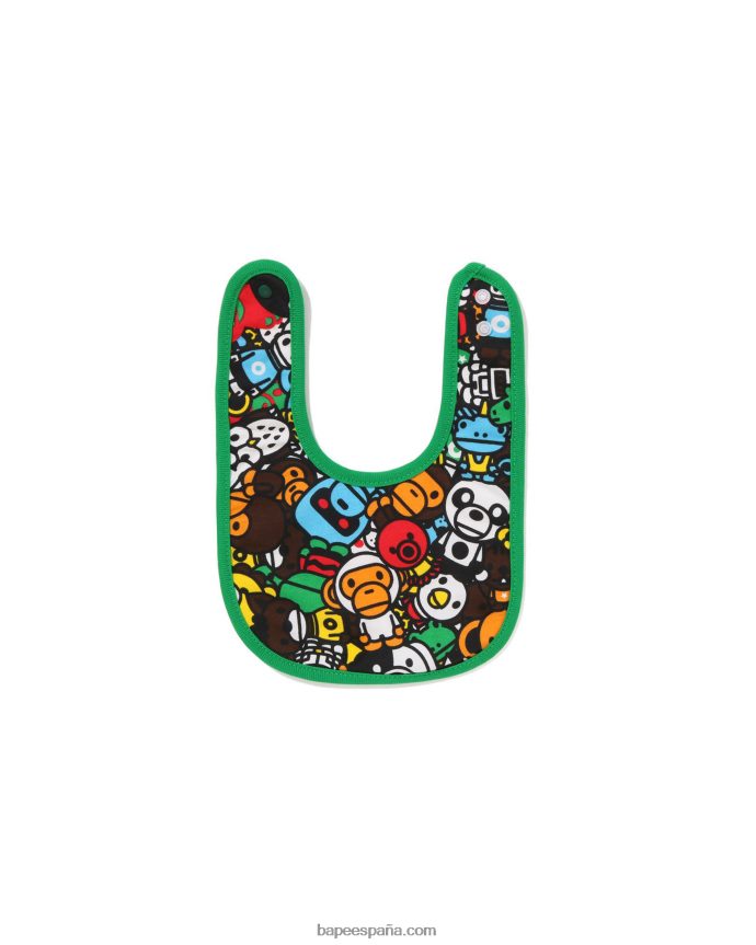 niños A Bathing Ape set de regalo milo all safari 288PLL1391 Esmeralda