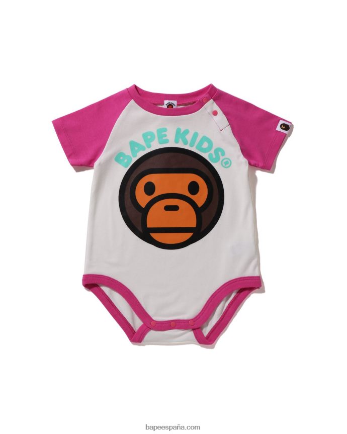 niños A Bathing Ape body bebe milo 288PLL1603 blanco