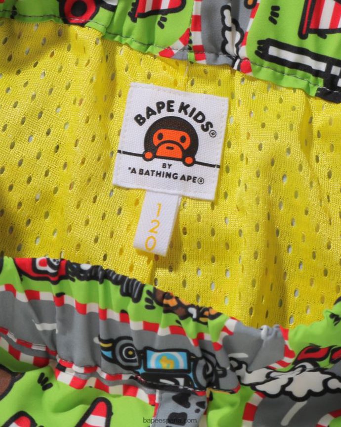 niños A Bathing Ape pantalones de chándal de carreras baby milo 288PLL1729 caso