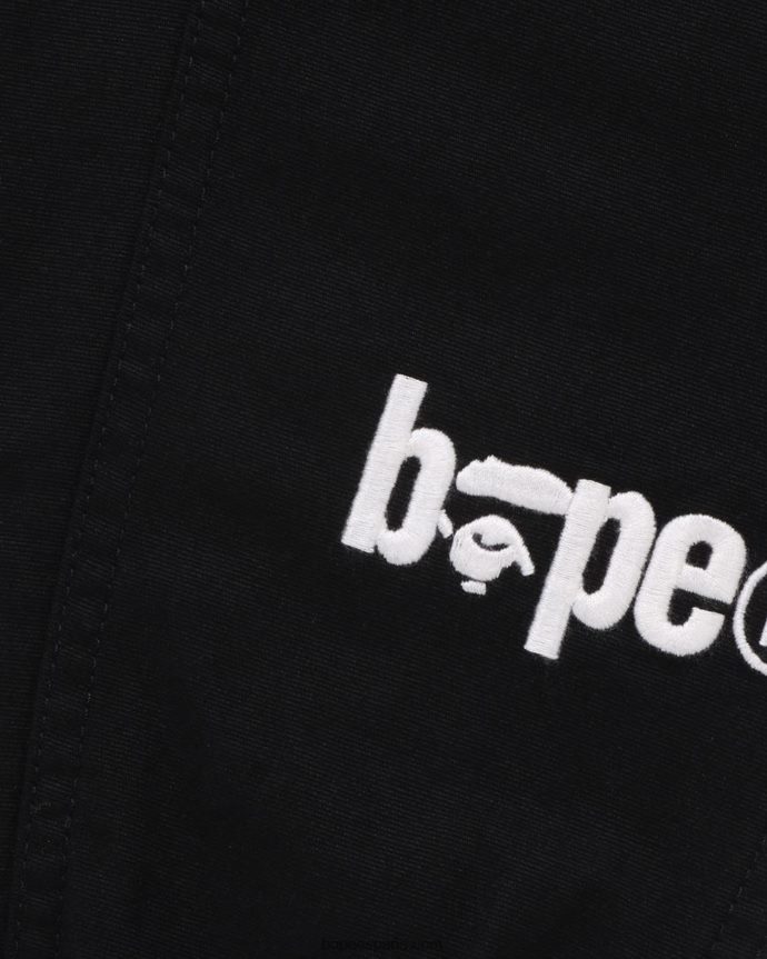 niños A Bathing Ape pantalones de escalada 288PLL1506 negro