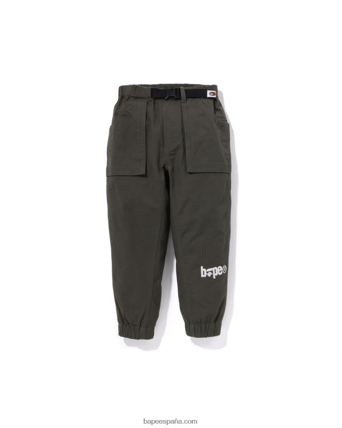 niños A Bathing Ape pantalones de escalada 288PLL1507 selva profunda