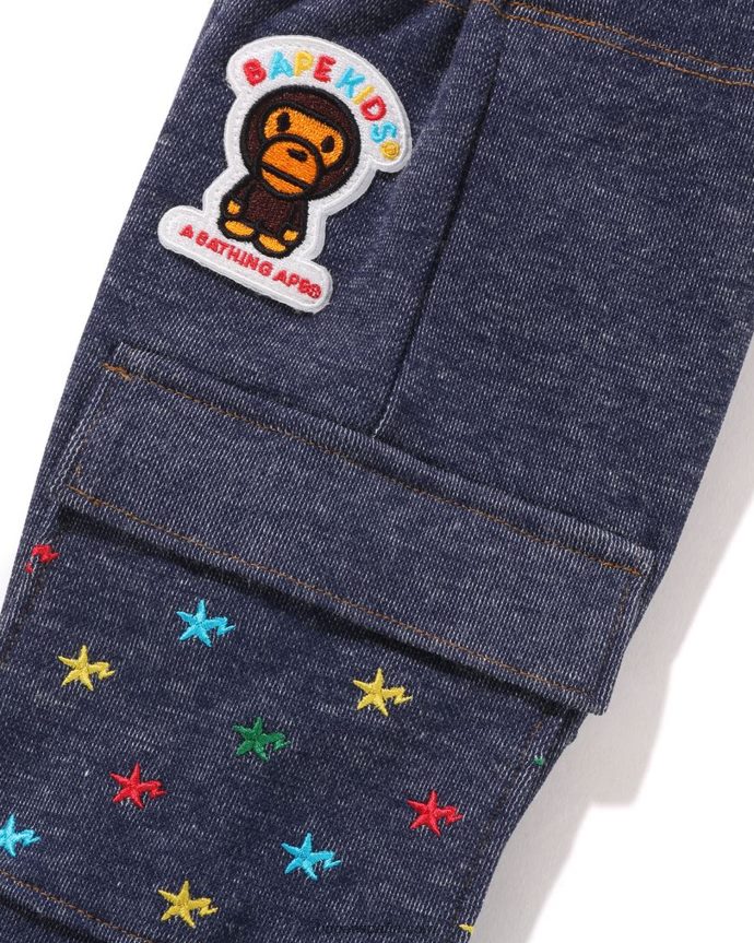 niños A Bathing Ape pantalones de mezclilla baby milo sta jersey 288PLL1399 mezclilla