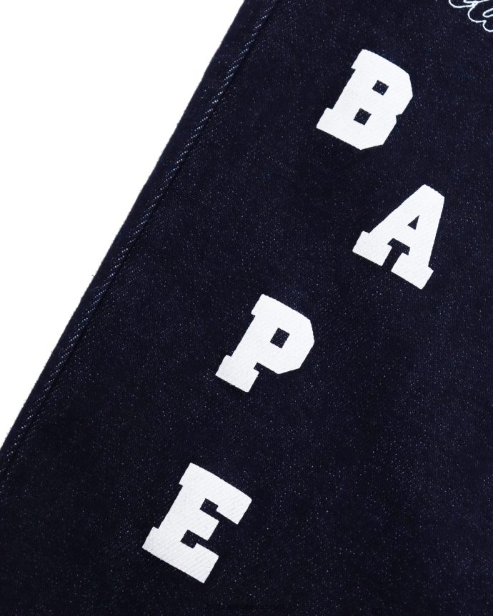 niños A Bathing Ape pantalones de mezclilla con múltiples estampados 288PLL1765 mezclilla