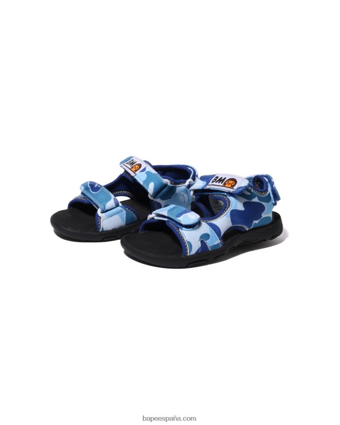 niños A Bathing Ape sandalias bebe milo abc 288PLL1266 azul