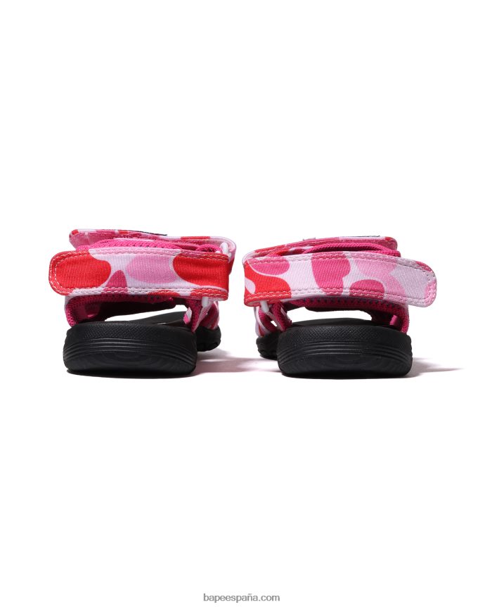niños A Bathing Ape sandalias bebe milo abc 288PLL1268 rosa