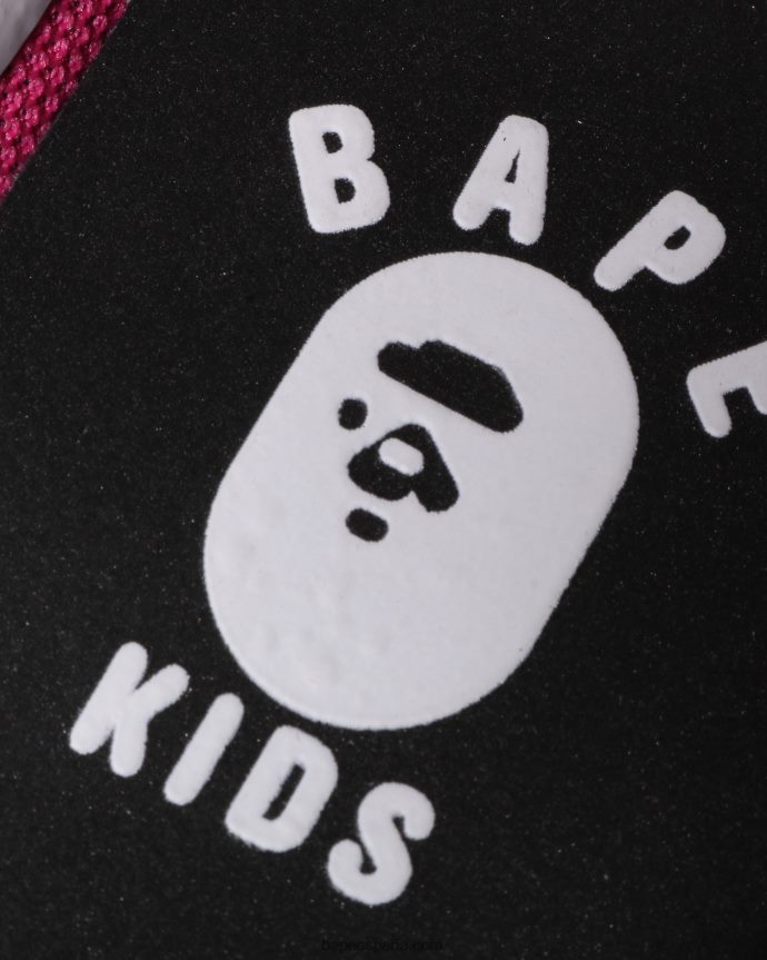 niños A Bathing Ape sandalias bebe milo abc 288PLL1268 rosa